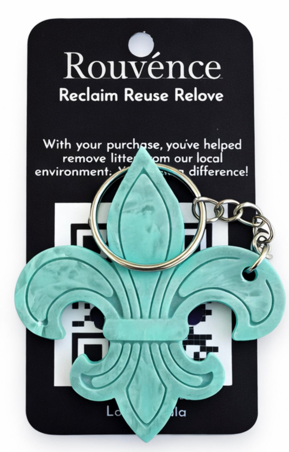 Fleur-de-Lis Keychain
