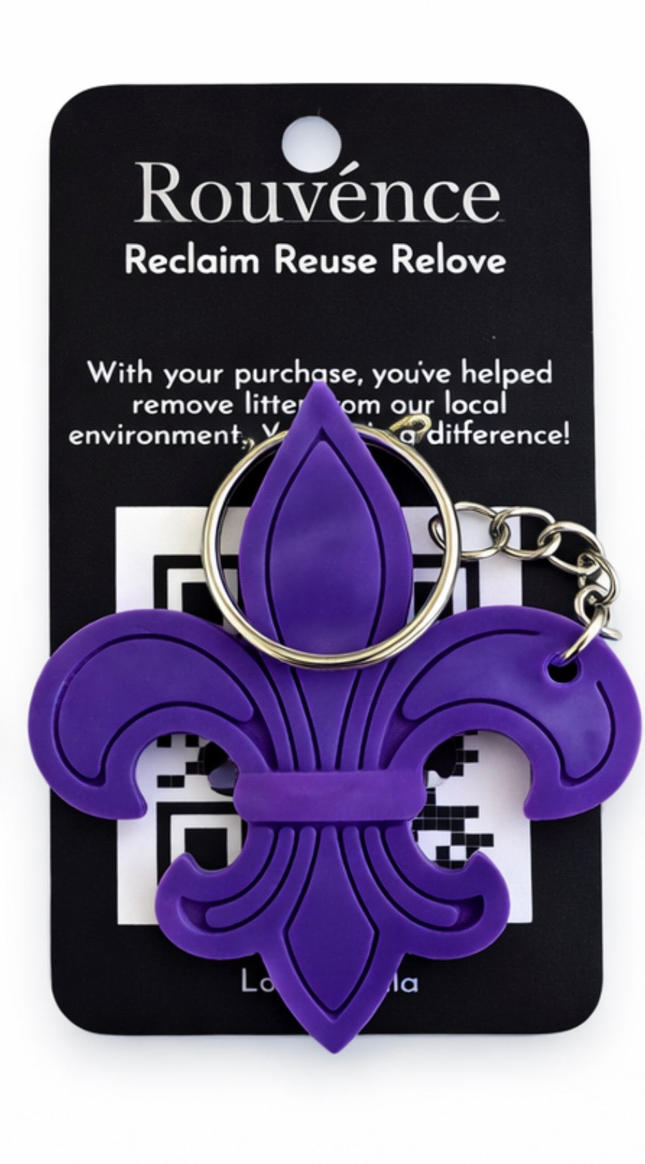 Fleur-de-Lis Keychain